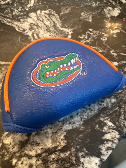 USED Florida Gators Mallet Putter Cover