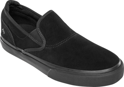 Emerica - Shoes, Wino G6 Slip On - Black/white/gold