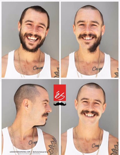 Es shoes - TJ ROGERS X MOVEMBER,BLACK/BLACK (pre book)