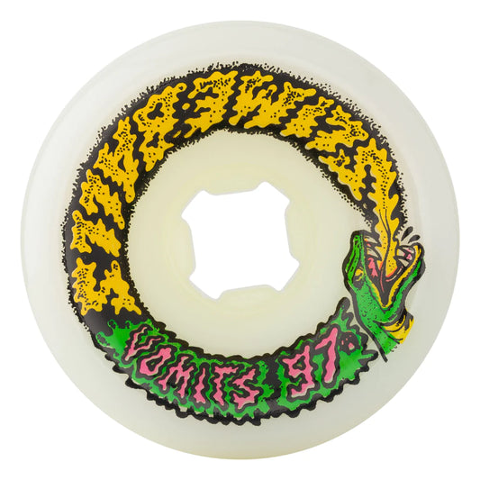 Slime Balls - Wheels, Snake Vomits, 97A 60mm. WHT/PNK