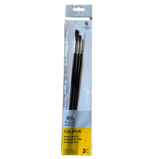 Windsor & Newton - Paint Brushes, GALERIA BRUSH LH SET/3 # 2