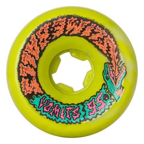 Slime Balls - Wheels, Snake Vomits 95a 60mm, Swirl GRN/WHT