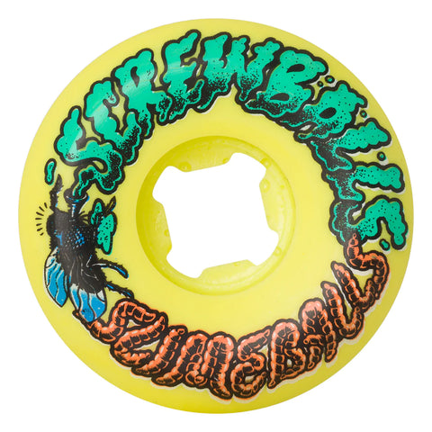 Slime Balls - Wheels, Screw Balls Speed Balls, 99A 54mm. Yellow
