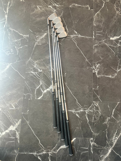 USED Cobra AirX Iron Set Steel Shaft 5pcs (6,7,8,9,P)RH