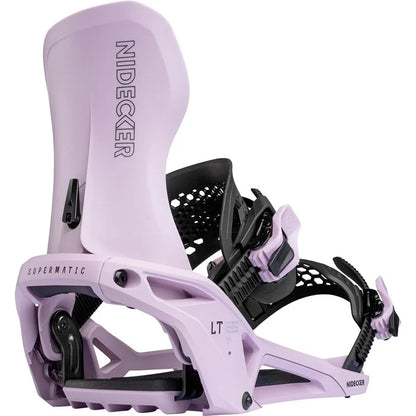 Nidecker LT Supermatic Snowboard Bindings 2026, Dusk