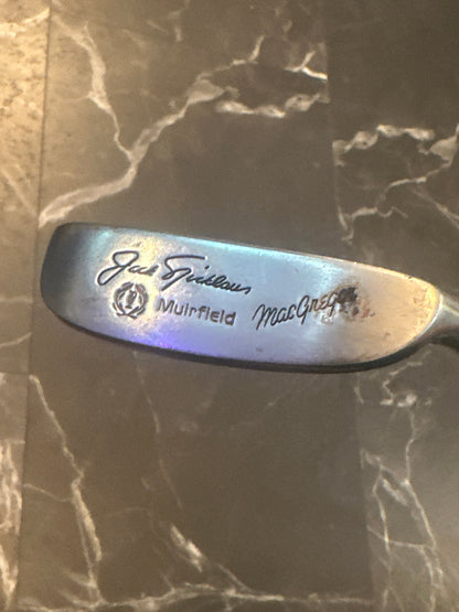 USED MacGregor Jack Nicklaus Muirfield Putter RH