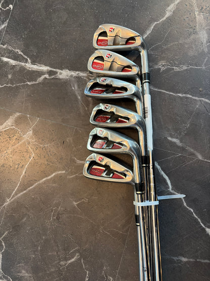 USED Wilson Staff D-Fy Iron Set 6pcs (5,6,7,8,9,PW) RH