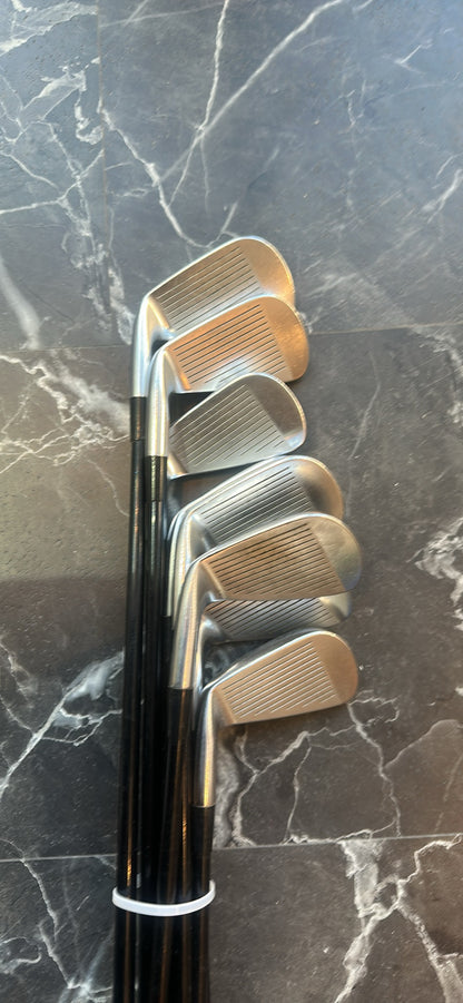 USED Mizuno MX-25 iron set 3-PW RH graphite stiff flex shafts