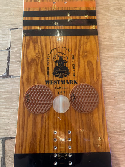 USED Arbor Westmark Camber 157 Snowboard
