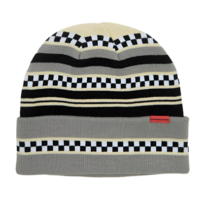 Corduroy - Beanie, Checkstripe