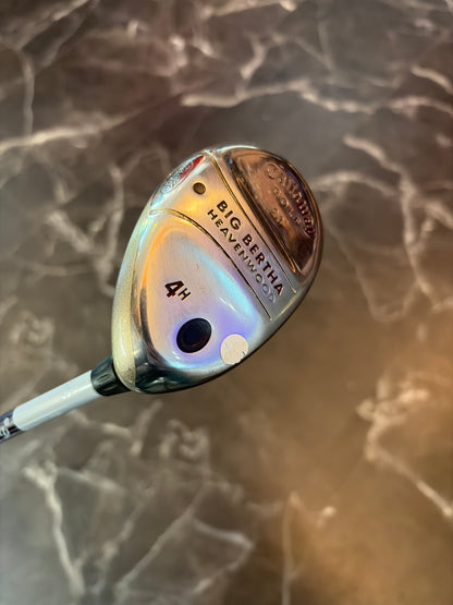 USED Callaway Big Bertha HeavenWood 4 Hybrid RH w/Cover