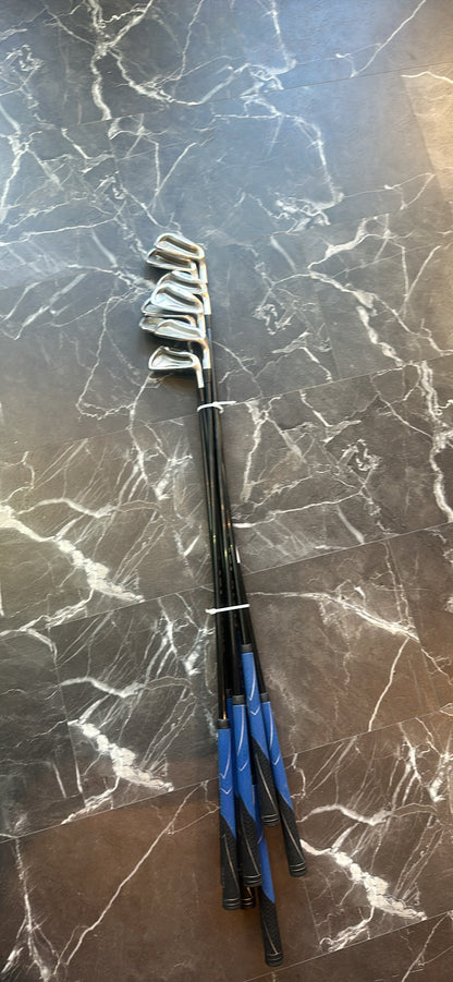USED Mizuno MX-25 iron set 3-PW RH graphite stiff flex shafts