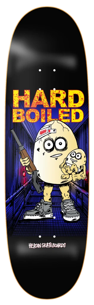 Heroin Hard Boiled 9.25 Egg Skateboard Deck