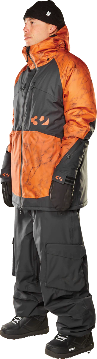 ThirtyTwo - Jacket, Lashed Insulated. Orange