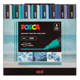 Posca - Water Based Paint Markers, PC-5M Set/8