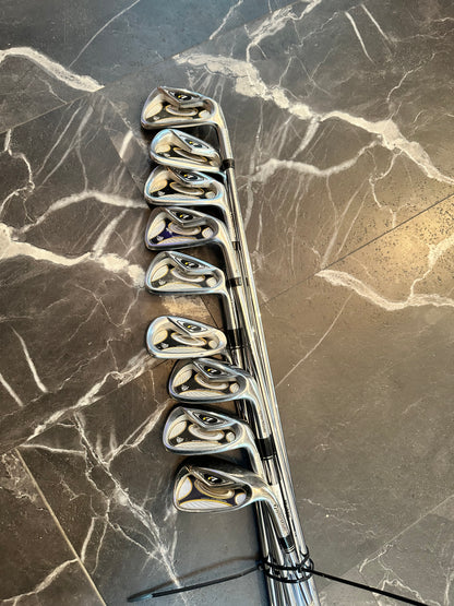 USED TaylorMade F7 Iron Set 9pcs(3,4,5,6,7,8,9,A,P) RH