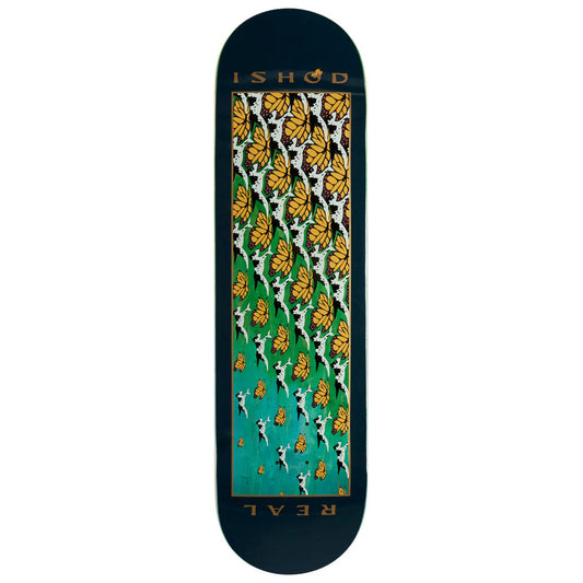 Real Ishod Metamorphosis Twin Tail 8.5" Skateboard Deck Blue