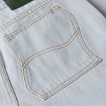 Dime - Pants, Classic Relaxed Denim. Light Washed.