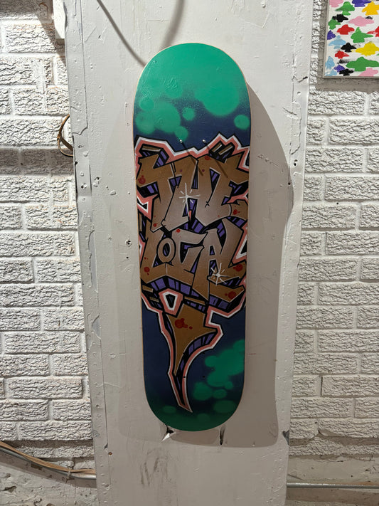 1.0 BLUR - The Local Skateboard Deck 1/1