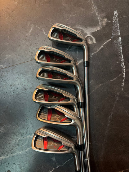 USED Wilson Deep Red Tour Iron Set 6pcs (6,7,8,9,P,S)RH