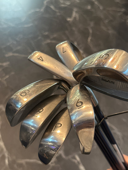 USED Mixed Top Flite Iron Set 7pcs( 4,5,6,7,8,9,P)LH