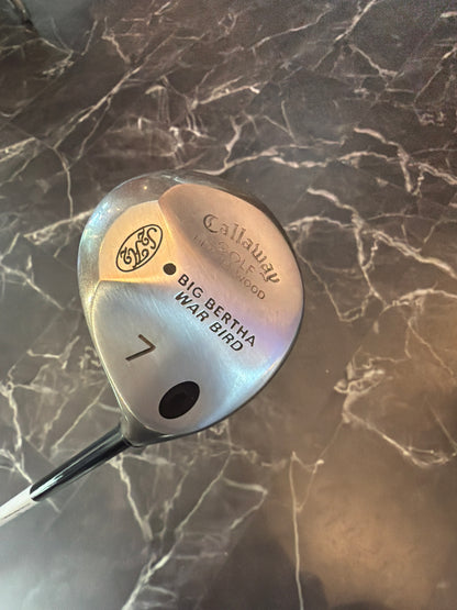USED Callaway Big Bertha War Bird Heaven 7 Wood RH w/Cover