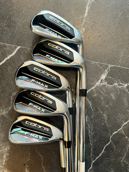 USED Cobra F-Max Superlite Iron Set (P,6,7,8,9,) RH
