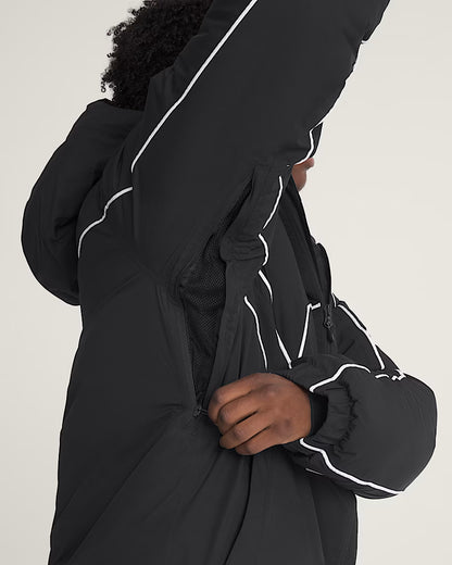 Vans - 90's Big Block Hooded 2L Snowboarding Jacket- Black