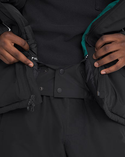 Vans - 90's Big Block Hooded 2L Snowboarding Jacket- Black