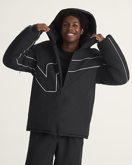 Vans - 90's Big Block Hooded 2L Snowboarding Jacket- Black