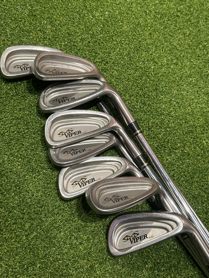 Used Snake Eyes Viper RH 8 piece Iron Set (3,4,5,6,7,8,9,P)