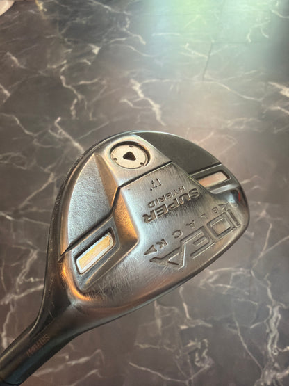 USED Idea black super hybrid 17 deg RH stiff flex