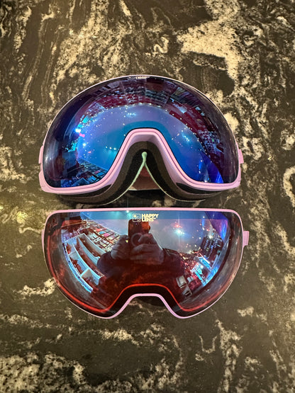 Spy Goggles, Happy lenses Lilac - Dual lens Used