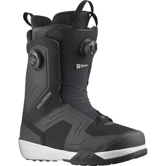 Salomon - Men’s Snowboard Boots, Dialogue. BLK/BLK 2025.