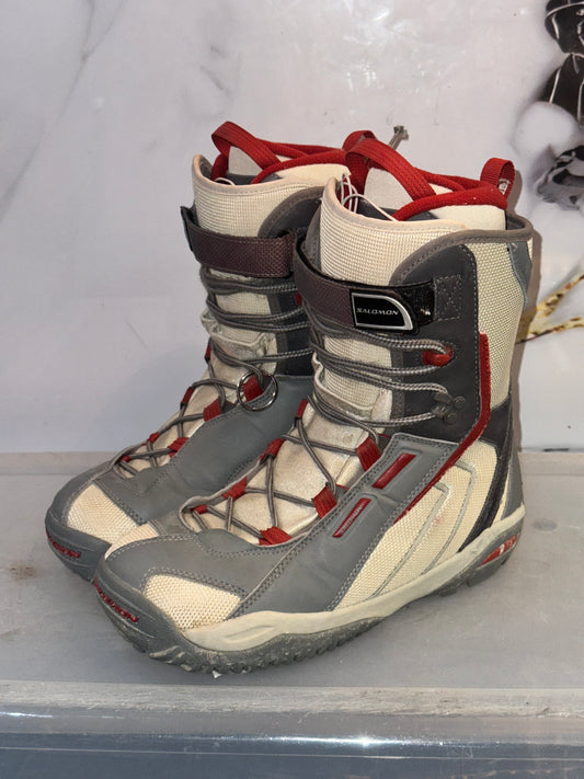 USED Salomon Women’s Snowboard Boots Size 9.5