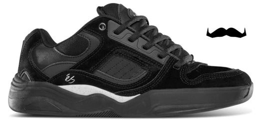 Es shoes - TJ ROGERS X MOVEMBER,BLACK/BLACK (pre book)