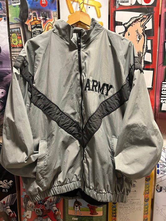 JWod - Vintage Windbreaker, Army. XL