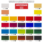 Amsterdam - Acrylic Paint, General Selection Set. 24 x 20 ml