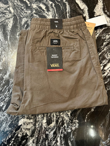 Vans - Pants, Range Baggy Tapered. Brown.