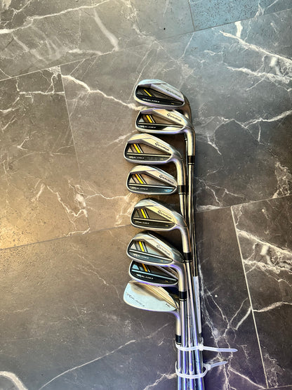 USED TaylorMade Rbladez HL iron set 4Aw RH stiff flex