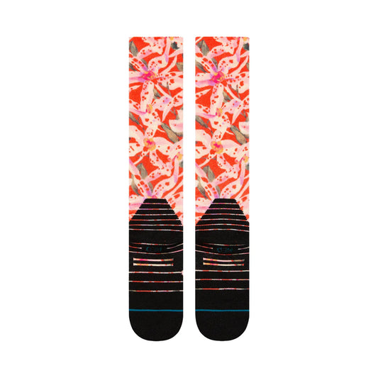 Stance Socks - Tubular Mid Snowboard Sock, Tomato