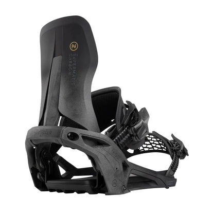 Nidecker - Snowboard Bindings, Supermatic. Carbon Black. 2026
