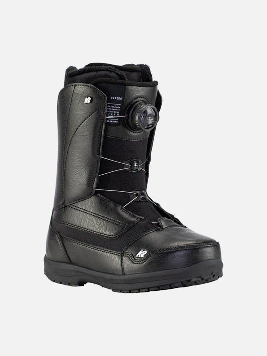 K2 - Women's Snowboard Boots, Sapera. Black. 2025