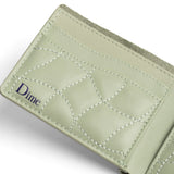 Dime - Wallet, Quilted Bifold. Sage