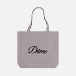 Dime - Cursive Chenille Tote Bag