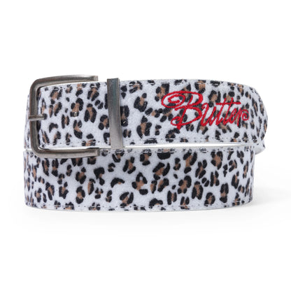 Butter Goods - Animal Hide Belt, Snow Leopard