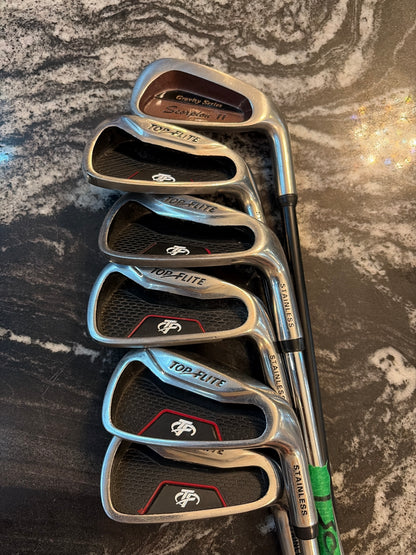 USED TopFlite Iron Set 6pcs (5,6,7,8,9,W)RH