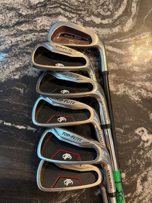 USED TopFlite Iron Set 6pcs (5,6,7,8,9,W)RH