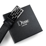 Dime - Belt, Heavyweight Leather. Black