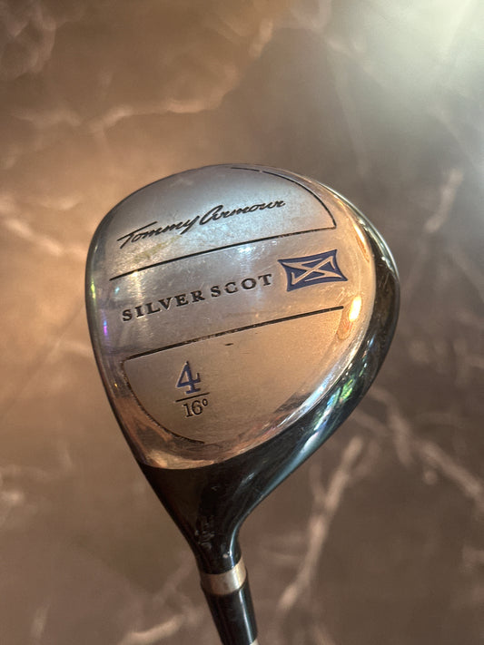 USED Tommy Armour Silver Scot #4 Wood 16 Degree LH